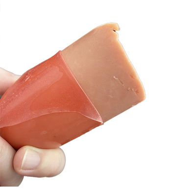 PVDC Stampato Cassa di salsiccia di plastica facile da sbucciare Rimborso Film morbido