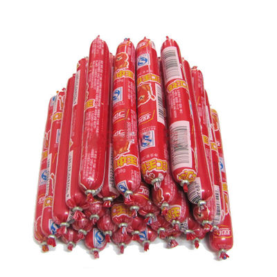 Cassa di salsiccia Film di imballaggio alimentare Rollo di plastica PVDC Cassa di salsiccia Film può stampare