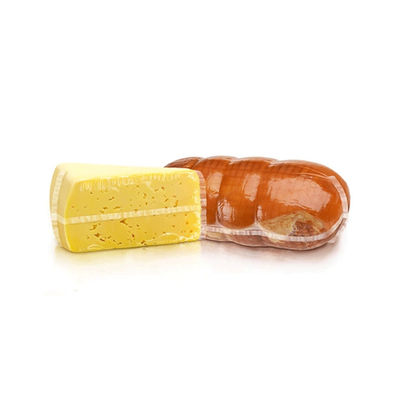 Film di imballaggio plastico flessibile per formaggio / prosciutto / carne per imballaggio alimentare 50-150mic
