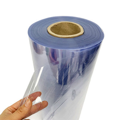 Film di imballaggio rigido in PVC di qualità medica Film a punta colorato trasparente flessibile