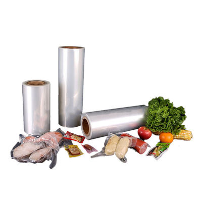 Film di imballaggio a vuoto flessibile tubo roll tubolari PA PE film estensibile alimentare in plastica