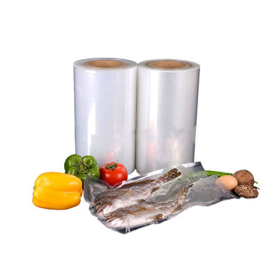 Film di imballaggio a vuoto flessibile tubo roll tubolari PA PE film estensibile alimentare in plastica