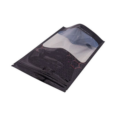 PVDC rivestito con PET Multilayer Plastic Stand Up Zip Lock Bag Custom Spessore 100-130 Micron