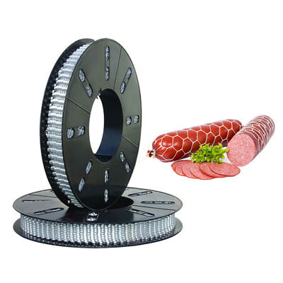 Clampo per parete bobina pesante forma R salsicce clip imballaggio standard alimentare 8000 numeri/rollo
