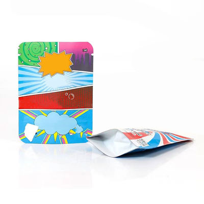 Ziplock antiodore Stand Up Bag Custom Printed Bags per imballaggi alimentari