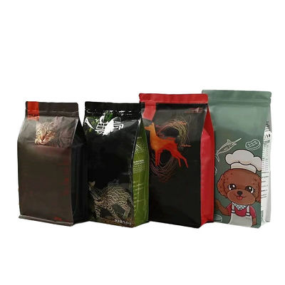 Sacchetto per imballaggi alimentari in plastica su misura Sacchetti da caffè stampati con cerniera 40 Mic~250 Mic