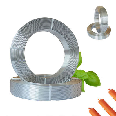Salsicce d' argento Casing sigillato imballaggio salsicce clip Wire Roll