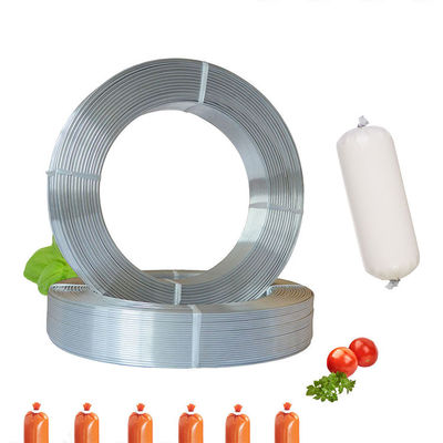 Salsicce d' argento Casing sigillato imballaggio salsicce clip Wire Roll
