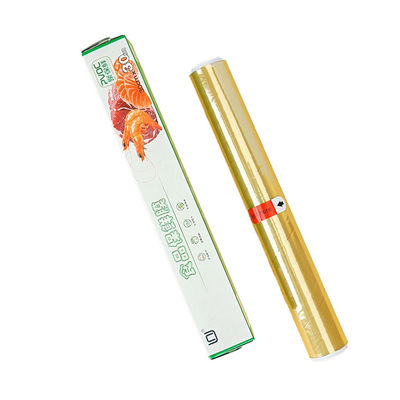 Buona sicurezza 30cm*15m PVDC film di avvolgimento per alimenti per panini 140 oC Temperatura interna
