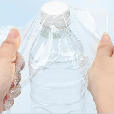 Fresco sicuro trasparente PVDC Food Wrap Cling Film Roll per ortaggi su misura