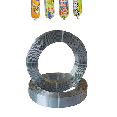 2024 Nuovo tipo di clip per salsicce clip di tenuta di filo di alluminio 2,55 kg/rollo 2,97 kg/rollo