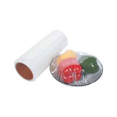 Cucina Alimenti freschi Verdure e frutta Film di plastica adesivo Strumento PVDC Film di imballaggio alimentare