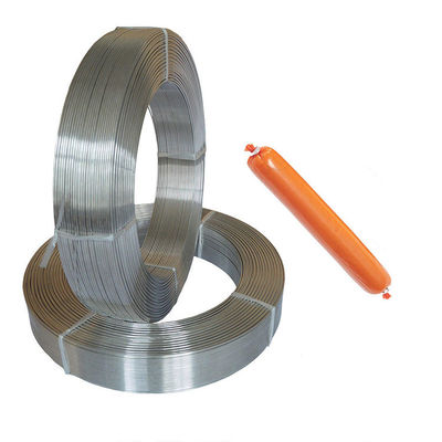 5.5 kg/rollo Clips di filtro di alluminio di qualità alimentare per salsicce