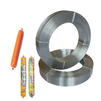 5.5 kg/rollo Clips di filtro di alluminio di qualità alimentare per salsicce