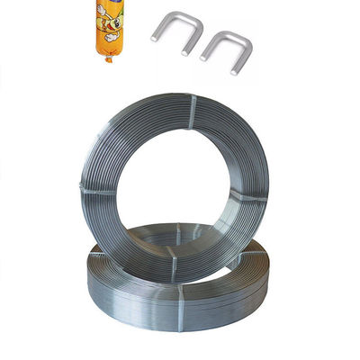 5.5 kg/rollo Clips di filtro di alluminio di qualità alimentare per salsicce