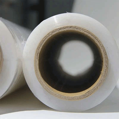 PVDC Film promozionale trasparente Cling Wrap Roll a prova di umidità con Dispenser di taglio a scivolo