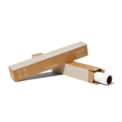 Compostabile pellicola adesiva di plastica con tagliatore a scivolo PVDC / PE / PVC / LDPE pellicola di plastica