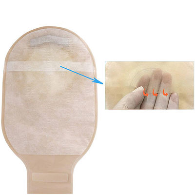1 / 2 pezzi 15-80 mm sacchetto monouso per colostomia senza / con carbone attivo