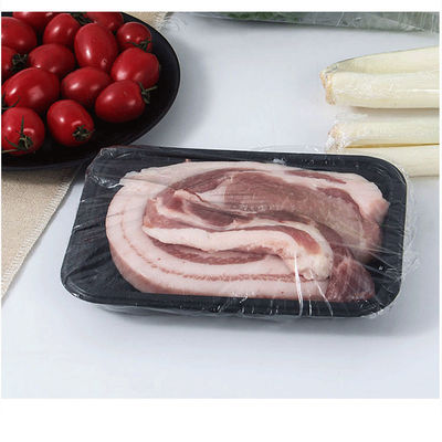 PVDC Cling Film Food Grade Resistente alle alte temperature Hotel Package Large Roll Slide Cutter Cucina Cucina a microonde