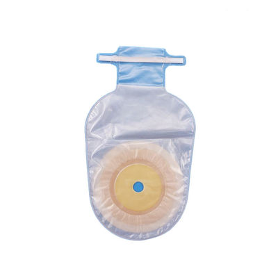 Sacchetto di ostomia monouso con un sistema chiuso con sacchetto di colostomia con ISO CE