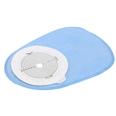 Sacchetto di ostomia monouso con un sistema chiuso con sacchetto di colostomia con ISO CE