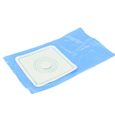 Sacchetto di ostomia monouso con un sistema chiuso con sacchetto di colostomia con ISO CE