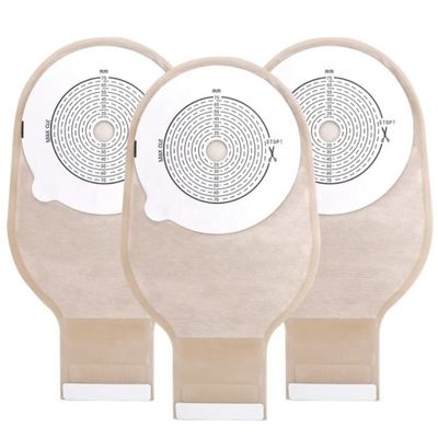 Copertina riutilizzabile un pezzo opaco sacchetto per ostomia e colostomia non tessuto e idrocolloide