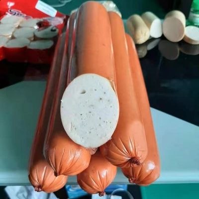 Film di salsiccia di plastica PVDC stampato, cotto, facile da pelare