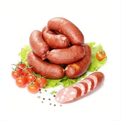 Personalizzazione Salsicce affumicate Pvdc Tubulare Salsiccia Film