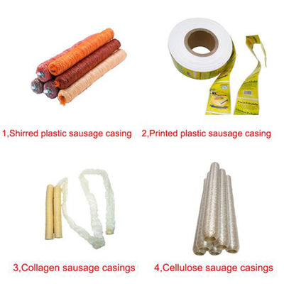 Cassa per salsicce con pellicola di plastica stampabile resistente alle alte temperature