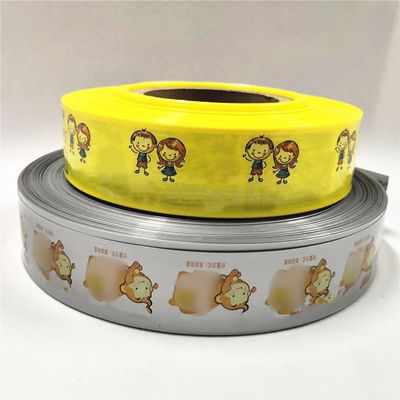 Prodotti alimentari personalizzati con pellicola di involucro di plastica PVDC