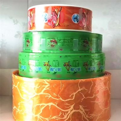 Prodotti alimentari personalizzati con pellicola di involucro di plastica PVDC