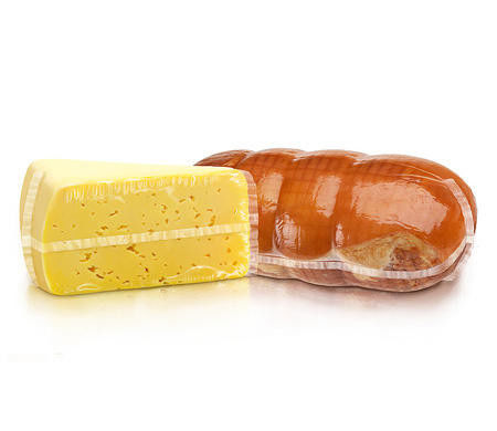 Film per salsicce in plastico ad alta barriera per la confezione di salsicce per carne di prosciutto PVDC PA PE Film per imballaggio alimentare per salsicce