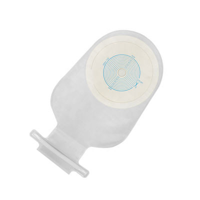 Plastico gancio Barriera alta Morbido PVDC CO Film di estrusione sacchetto ostomia trasparente user friendly per la cura delle ferite