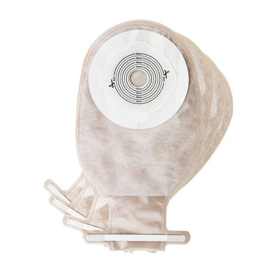 Convatec Colostomy Bag High Barrier Soft PVDC Co Extrusion Film Ostomy Bag con gancio di plastica