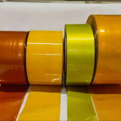30-350 mm Larghezza piana PVDC Plastic Sausage Casing Film Resistente al calore fino a 90C Per imballaggio di salsicce