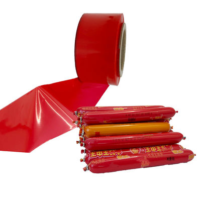 Imballaggio alimentare PVDC pellicola di plastica per salsicce con permeabilità all'ossigeno inferiore a 1cc/m2/24h