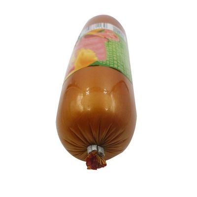 Dimensione personalizzata Calibro accettato 10-50 mm PVDC Plastic Sausage Casing Film Collagen Casing For Sausage