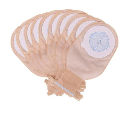 1 anno durata di conservazione Alta barriera Film di estrusione morbido PVDC Co Sacchetto ostomia in colore trasparente Per le soluzioni di cura ostomia